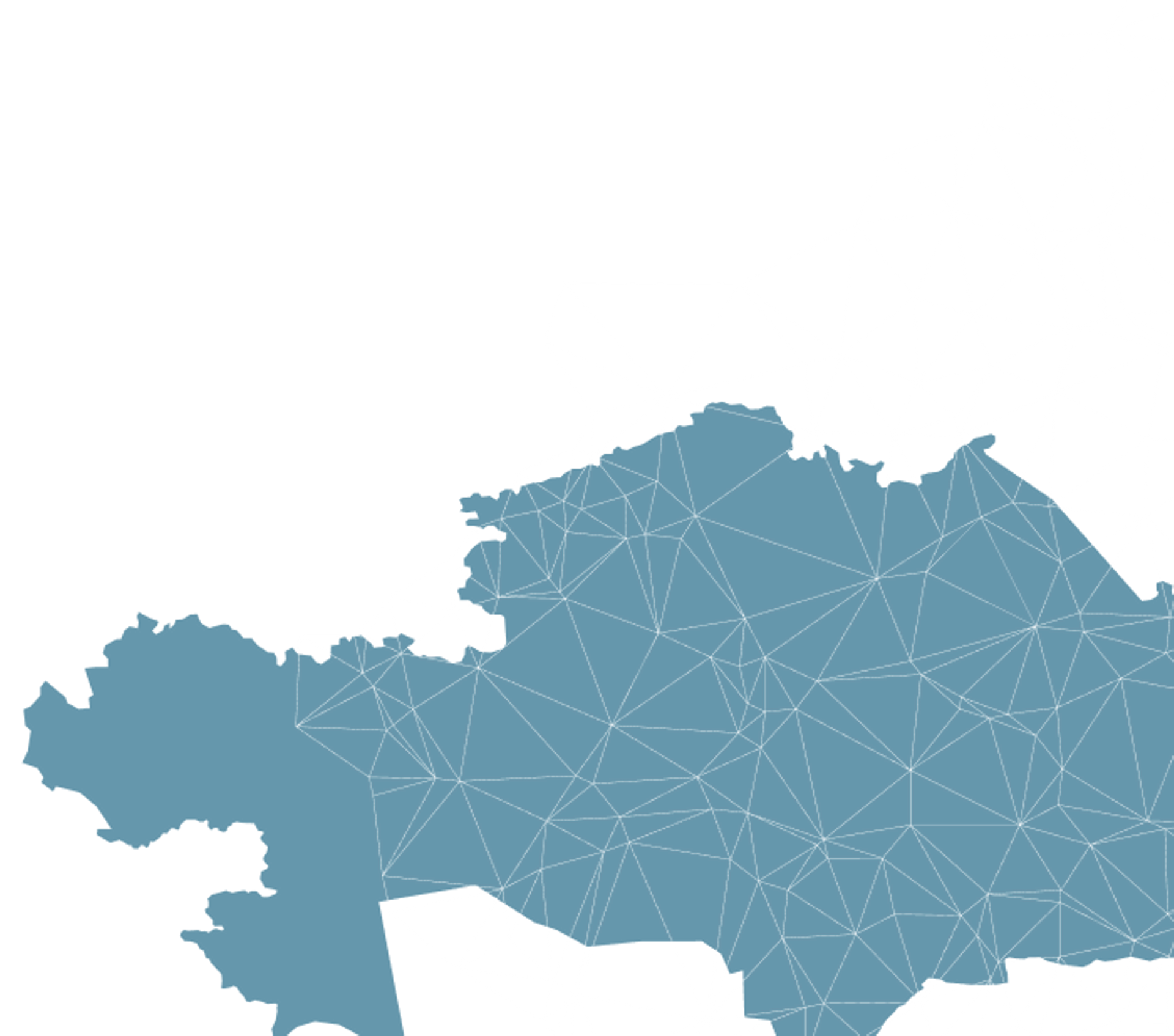 Kazakhstan map